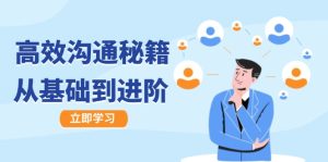 高效沟通秘籍：成长有方向，从基础到进阶，图文音频一应俱全-网创项目