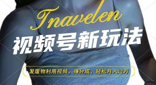 视频号新玩法，废物利用视频，撸分成收益，轻松月入过W【揭秘】-网创项目