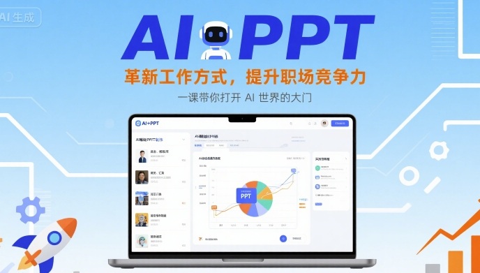 AI+PPT：革新工作方式，提升职场竞争力，一课带你打开 AI 世界的大门-网创项目