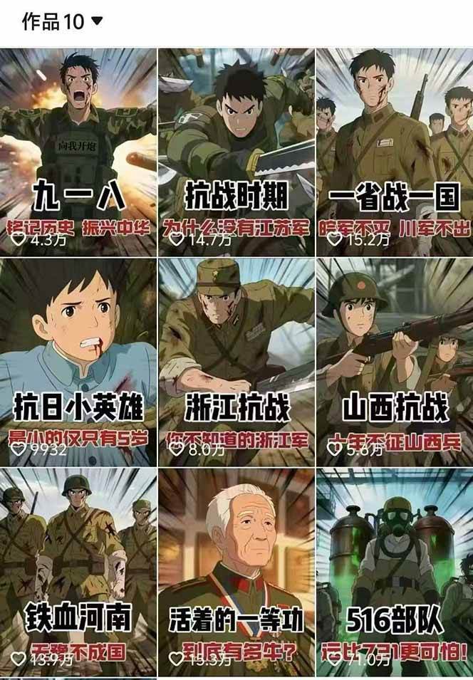 图片[1]-动漫历史类视频制作全流程，学文案撰写、分镜提示词，掌握动漫图生成+抠图配音剪辑-网创项目