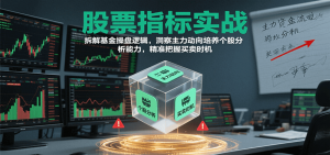 股票指标实战，基金操盘逻辑拆解，洞察主力动向培养个股分析能力把握买卖时机(更新)-网创项目