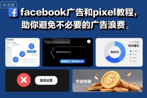 facebook广告和pixel教程,助你避免不必要的广告浪费-网创项目