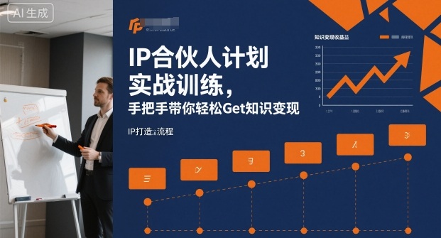 IP合伙人计划实战训练，手把手带你轻松Get知识变现-网创项目