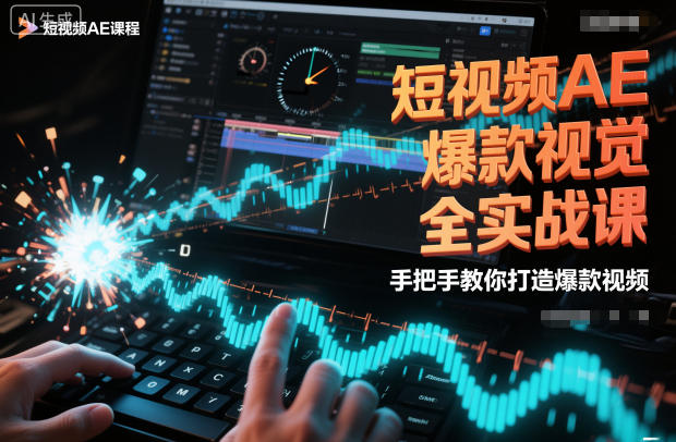 短视频AE爆款视觉全实战课，手把手教你打造爆款视频-网创项目