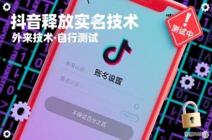 抖音释放SM技术:外来技术,自行测试,不保证百分之百-网创项目