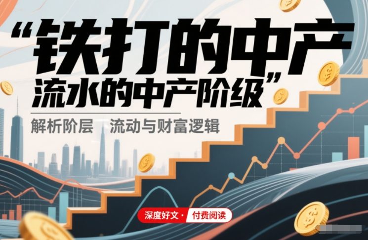 付费文章：铁打的中产，流水的中产阶级-网创项目