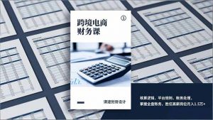 跨境电商财务课，核算逻辑、平台规则、账务处理，掌握全盘账务，胜任高薪岗位月入1.5万+-网创项目