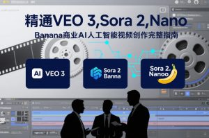 精通VEO 3,Sora 2,Nano Banana商业AI人工智能视频创作完整指南-网创项目
