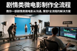 剧情类微电影制作全流程,教你一部剧情类微电影从沟通,策划到拍摄制作全流程的解决方案-网创项目