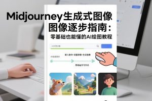 Midjourney生成式图像逐步指南：零基础也能懂的AI绘图教程-网创项目