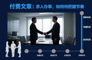 付费文章：求人办事，如何把握节奏-网创项目