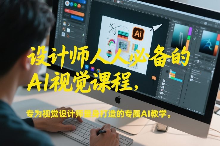 设计师人人必备的AI视觉课程，专为视觉设计师量身打造的专属AI教学-网创项目