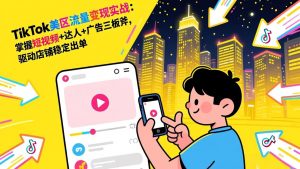 TikTok美区流量变现实战:掌握短视频+达人+广告三板斧,驱动店铺稳定出单-网创项目