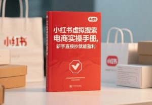 小红书⁠‬⁠‌‬⁠‬‍‍‌‬‌‍⁠‌⁠⁠‬‬‌‍虚拟搜索电商实操手册，新手直接抄就能盈利-网创项目