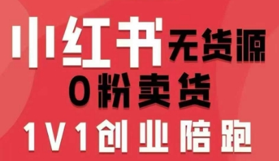 小红书无货源0粉电商课，开店准备、选品策略、笔记撰写、视频剪辑、数据分析、账号打造、资料文档(更新26年2月)-网创项目