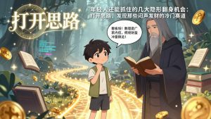 付费文1+2：年轻人还能抓住的几大隐形翻身机会：打开思路，发现那些闷声发财的冷门赛道-网创项目