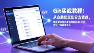 Git实战教程:从安装配置到分支管理,掌握实际开发中最常用的Git技能,告别代码管理混乱-网创项目