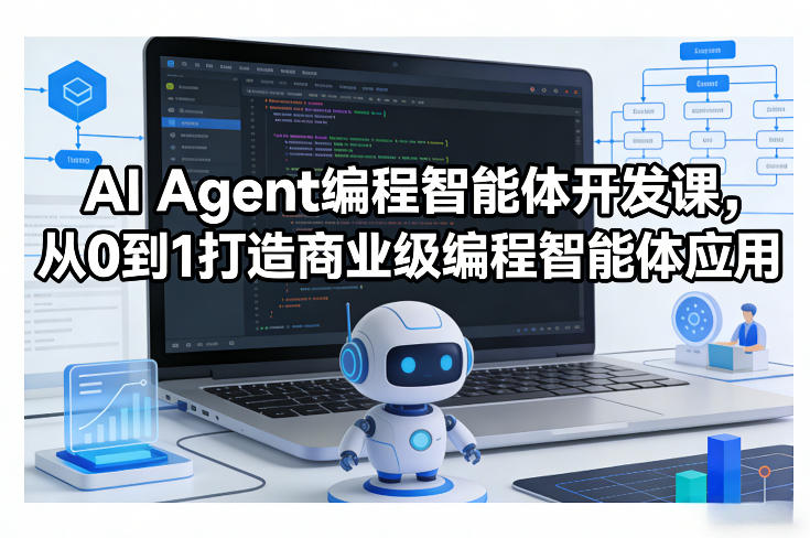 AI Agent编程智能体开发课，从0到1打造商业级编程智能体应用-网创项目