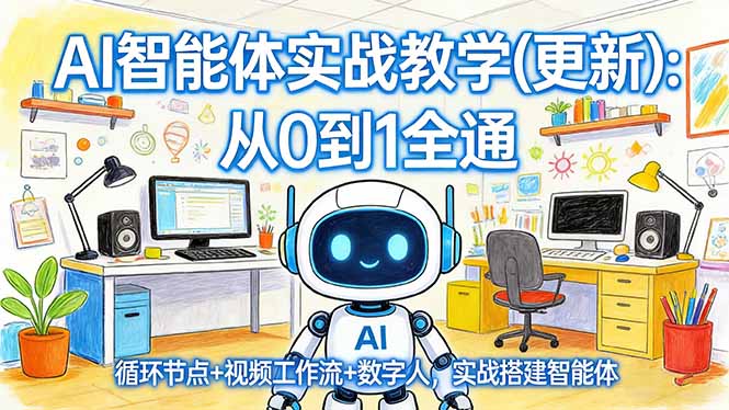 AI智能体实战教学(更新-网创项目