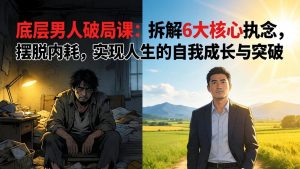 付费文章:底层男人破局课:拆解 6 大核心执念,摆脱内耗,实现人生的自我成长与突破-网创项目
