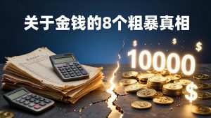 付费文章：关于金钱的 8 个粗暴真相，彻底重塑你的赚钱思维与财富认知-网创项目