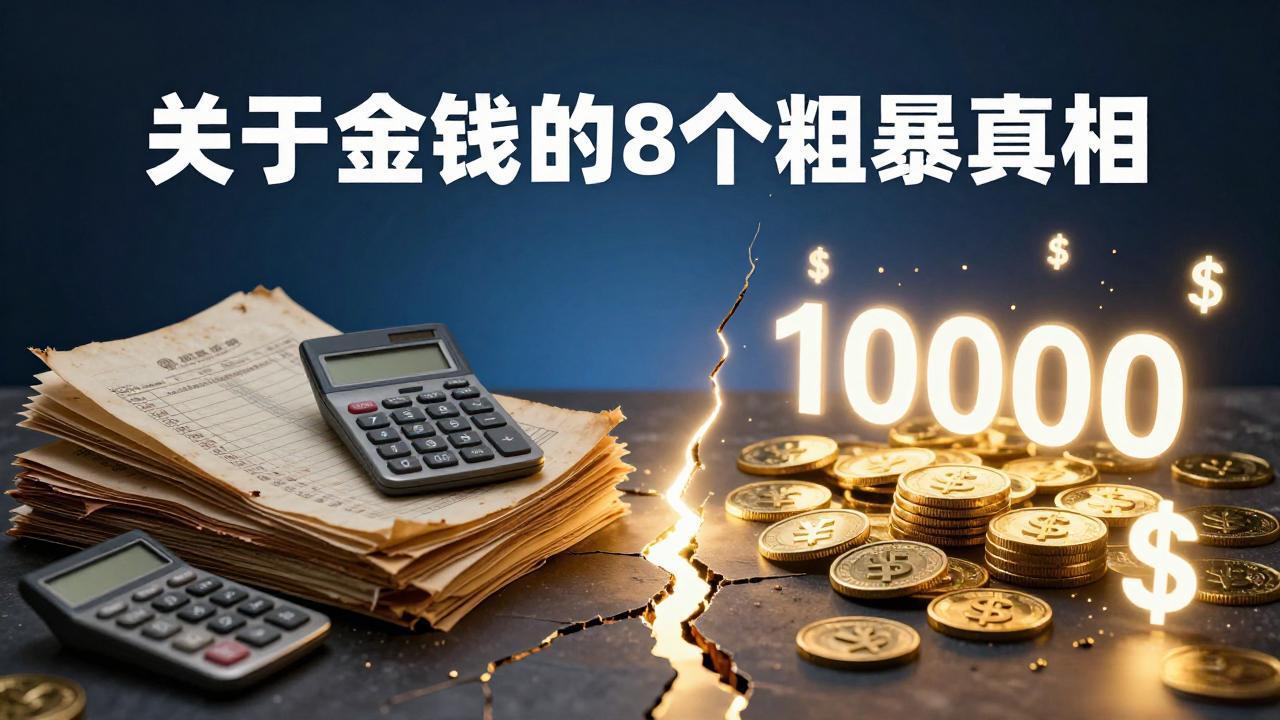 付费文章：关于金钱的 8 个粗暴真相，彻底重塑你的赚钱思维与财富认知-网创项目