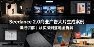 Seedance 2.0商业广告大片生成案例详细讲解｜从实操到落地全拆解-网创项目