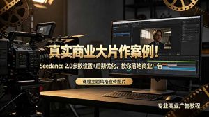 真实商业大片作案例！Seedance 2.0参数设置+后期优化，教你落地商业广告-网创项目