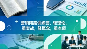 老A营销陪跑训练营，轻理论，重实战，轻概念，重本质(更新2026年6月)-网创项目
