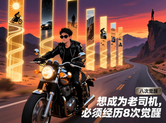 付费文章：想成为老司机，必须经历8次觉醒-网创项目
