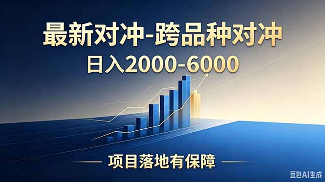 跨品种对冲震撼首发！日收益2000-6000+，项目绿色长久，安全稳健，合规靠谱，可批量放大-网创项目